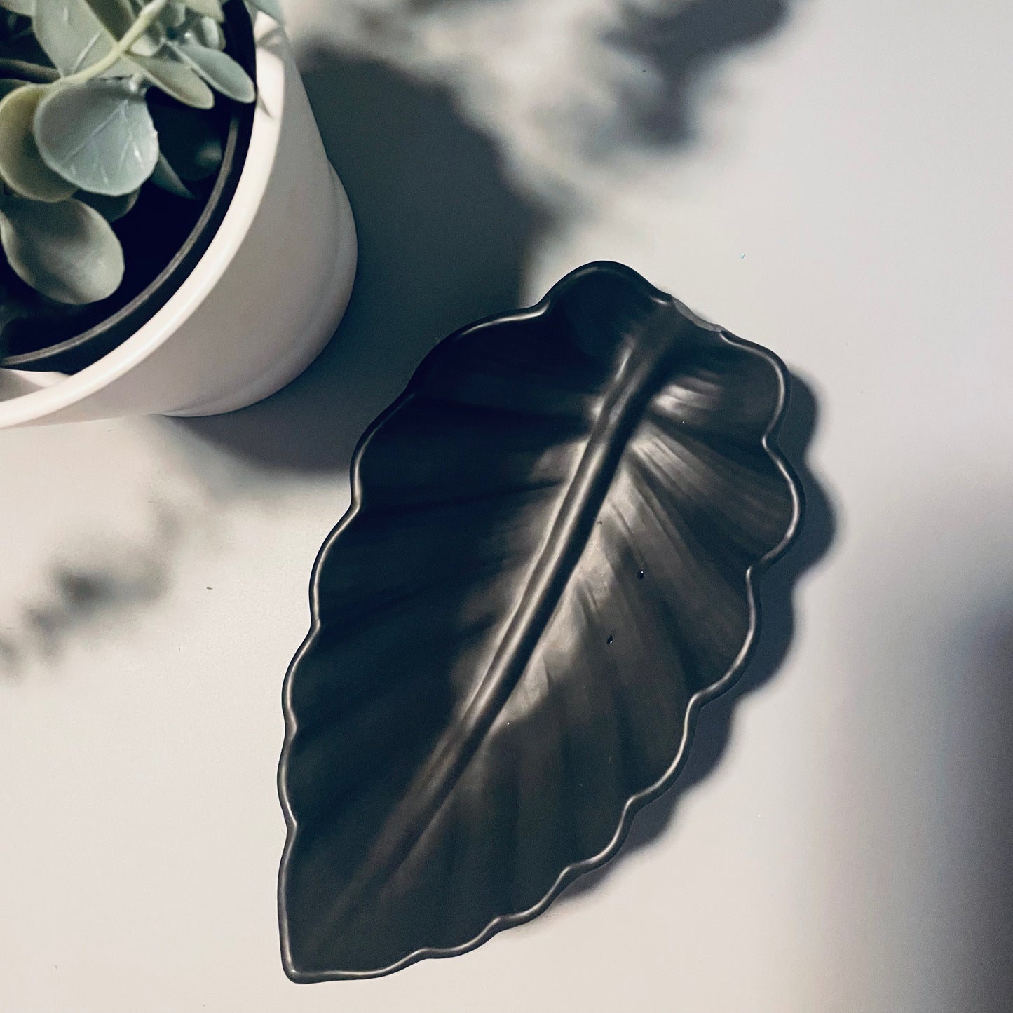 Deep Leaf Trinket Tray