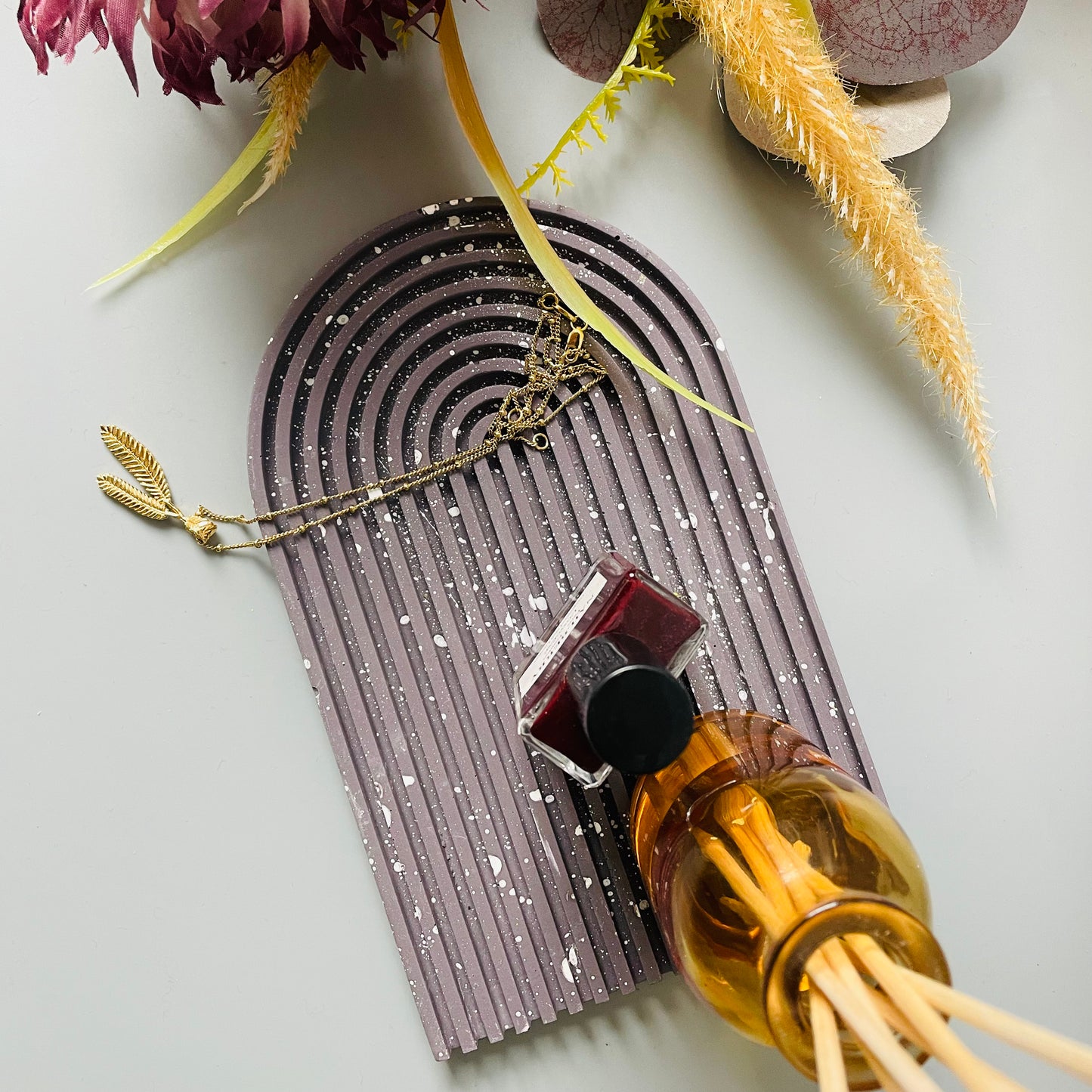 Rainbow Arch- Splatter Effect