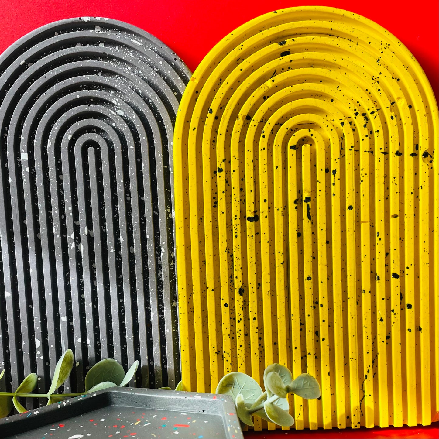 Rainbow Arch- Splatter Effect