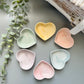 Heart Ring Dish- Pastel Marble effect