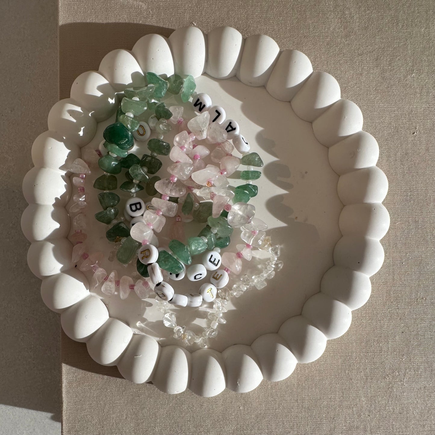 Petite Beaded Dish