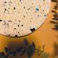 Large Round Tray- Yellow accent terrazzo